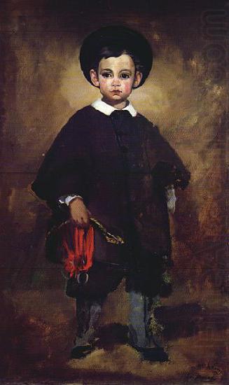 Edouard Manet Le petit Lange oil painting picture
